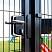 Заказать Замок для распашных ворот промышленный накладной механический Locinox (Бельгия) LAKQ6060 U2L с доставкой в Геническе