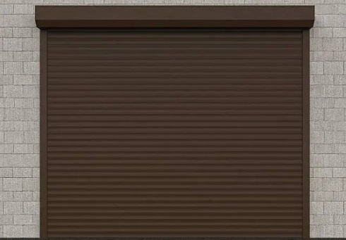 Рольставни для гаража (рулонные ворота) Алютех Trend с алюминиевым профилем PD/77 с доставкой в Геническе 