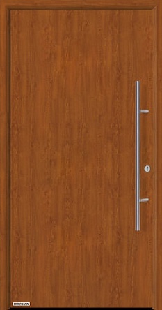 Заказать входные двери Hormann Thermo 65, Мотив 010 с декором поверхности под древесину в Геническе
