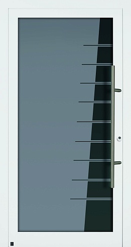 Стеклянные входные двери TopComfort Hormann - Мотив 100 / MG 117 Геническе